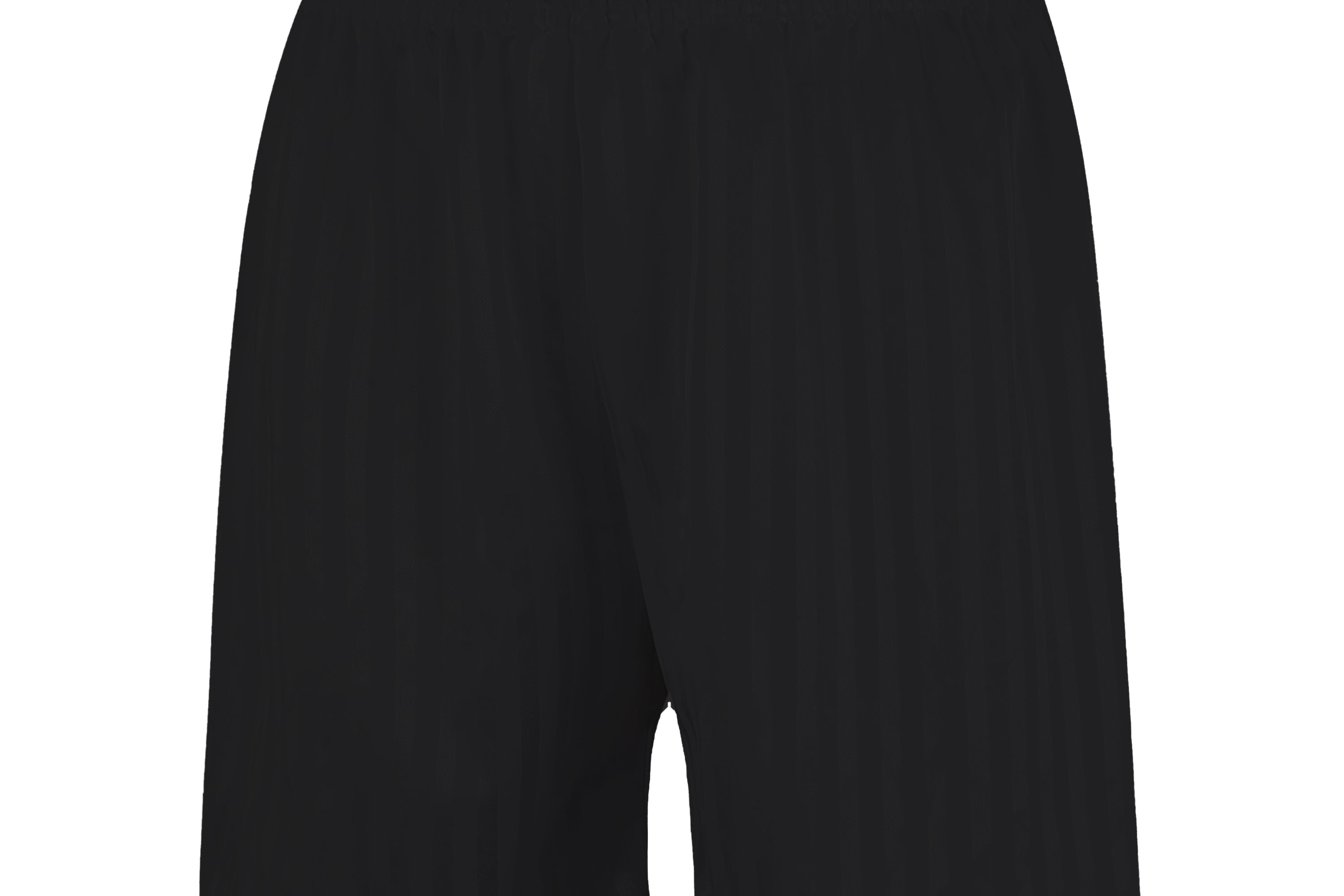Black unisex PE shorts – school sports uniform