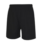 Black unisex PE shorts – school sports uniform
